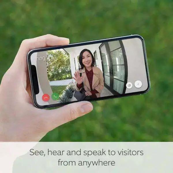 Ring Doorbell 2nd Gen Wireless HD Video Doorbell Venetian Bronze