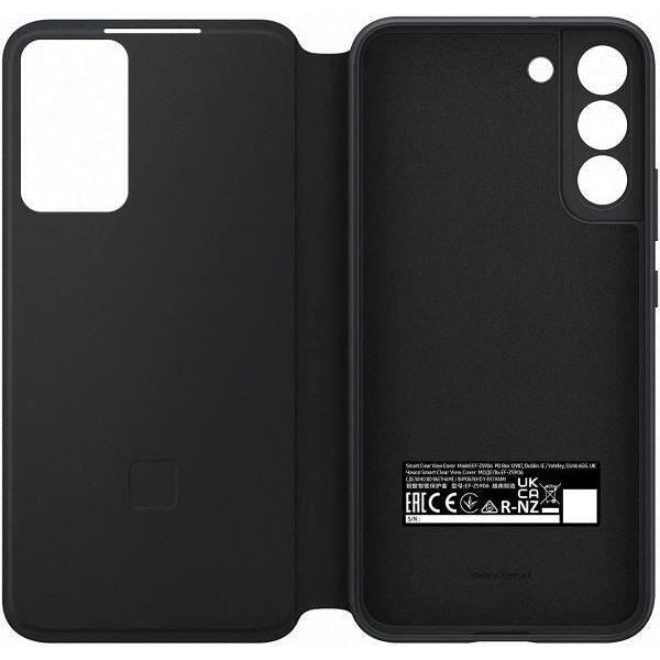 Samsung Official S22+ Smart Clear View Cover Black