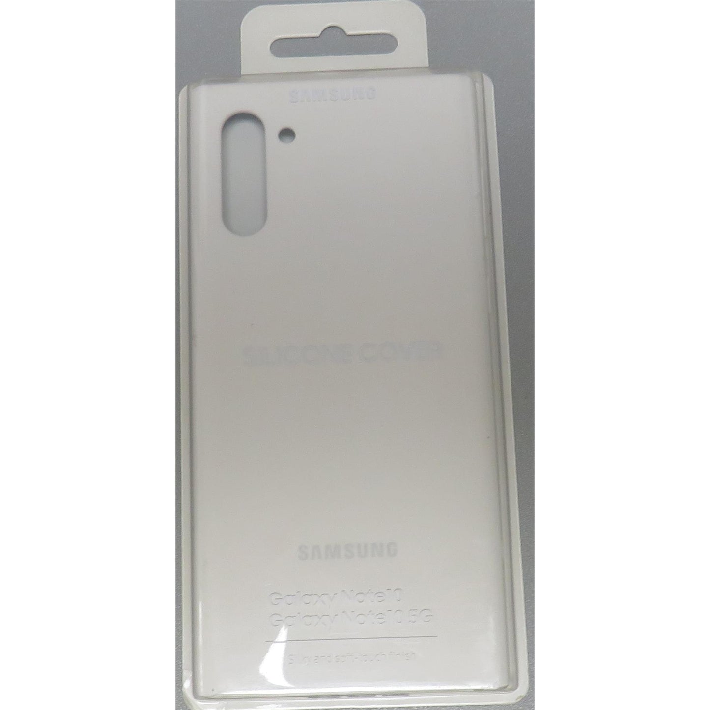 Samsung Galaxy Note 10 5G Case White - Silicone