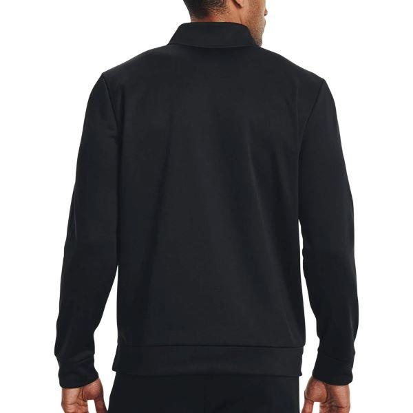Under Armour Men Armour Fleece 1/2 Zip, Elasticated and Breathable Long Sleeve Fleece, Comfortable Half Zip Running Top