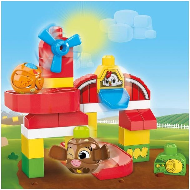 Mega Bloks Peek A Blocks Animal Farm
