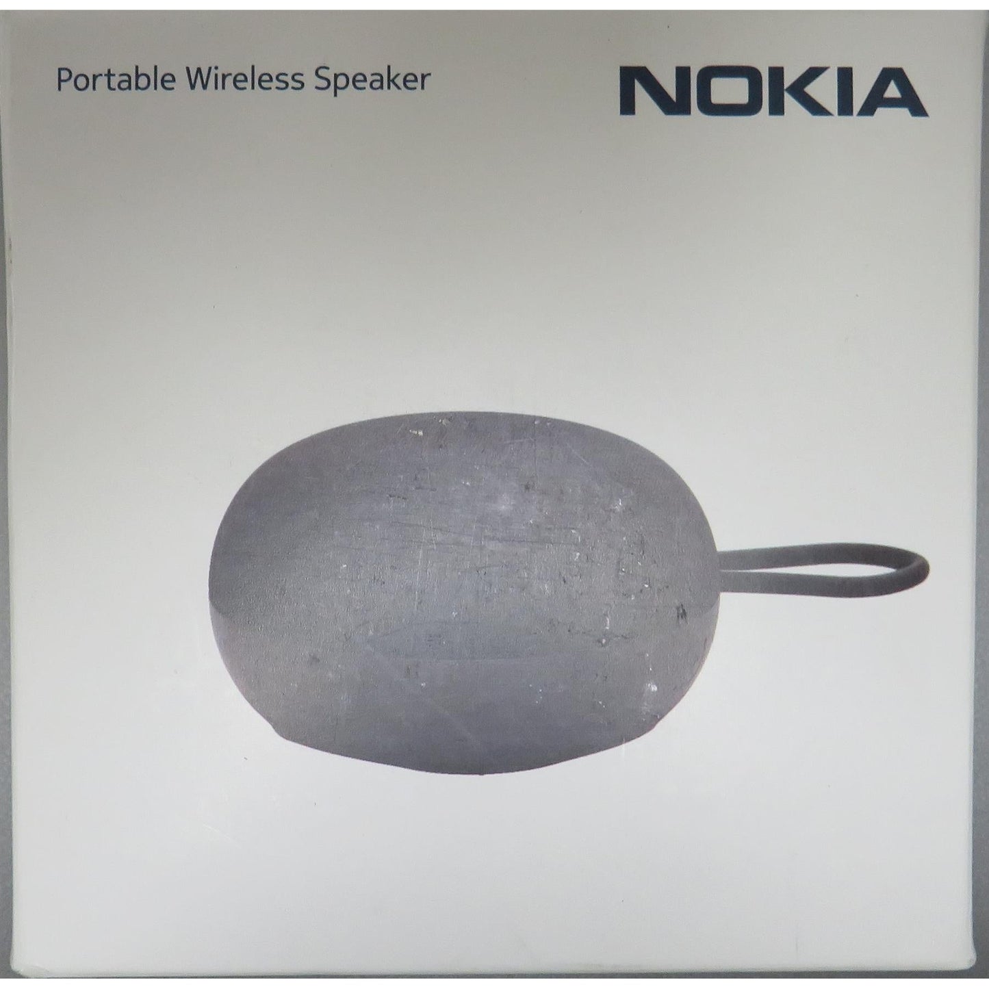 Nokia SP-101 Portable Bluetooth Speaker, Universal Wireless Speaker with Up to 4 Hours Playback, Portable Speaker with Microphone and Stereo Output, Suitable for Travel, Black