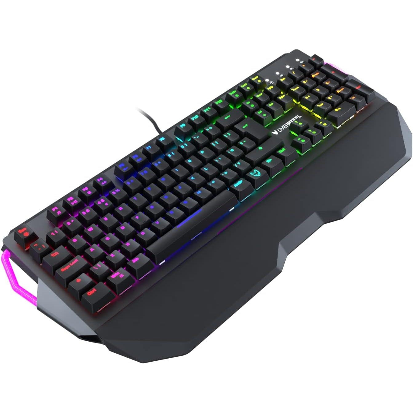 Oversteel IRON - Mechanical Gaming Keyboard, RGB, Red Switch