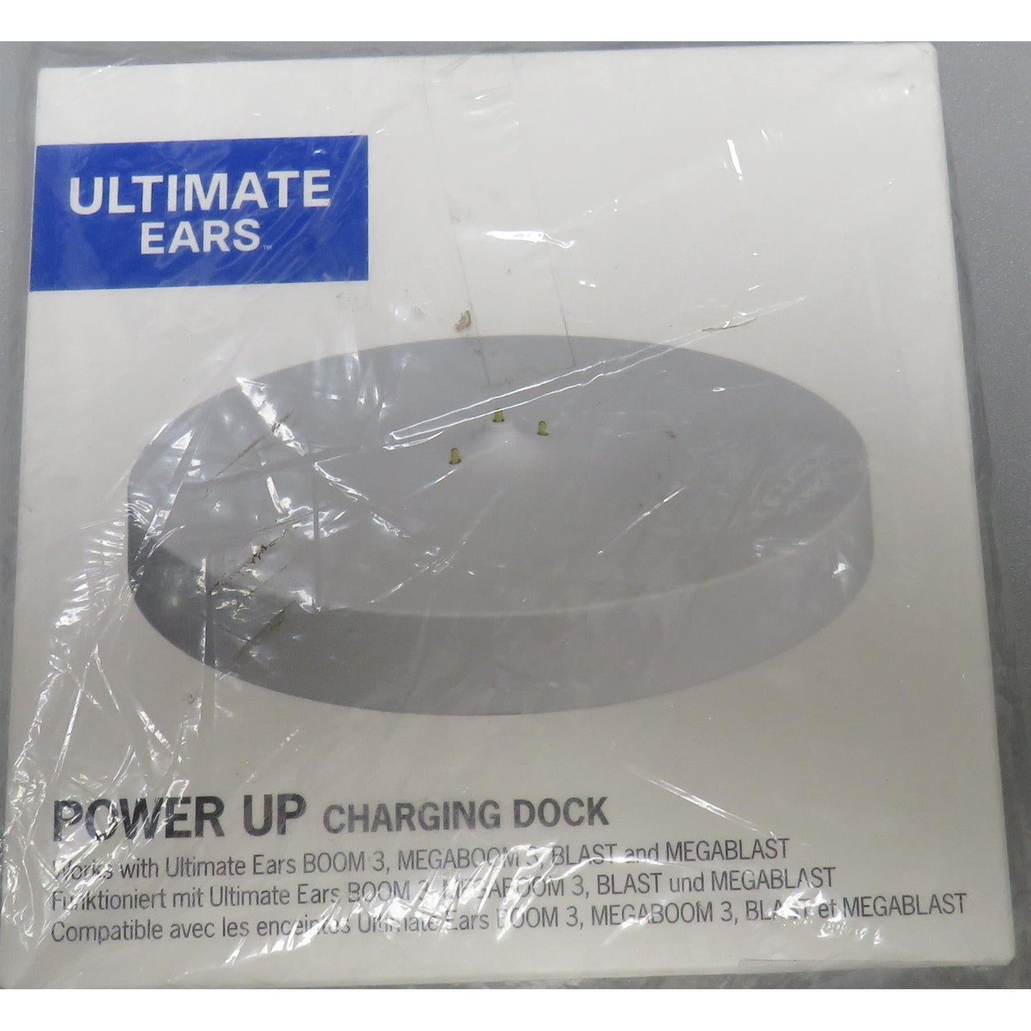 Ultimate Ears POWER UP Charging Dock. Works with BOOM 3, MEGABOOM 3, BLAST and MEGABLAST, White