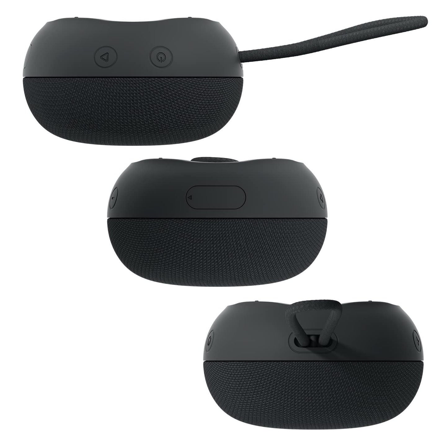 Nokia SP-101 Portable Bluetooth Speaker, Universal Wireless Speaker with Up to 4 Hours Playback, Portable Speaker with Microphone and Stereo Output, Suitable for Travel, Black