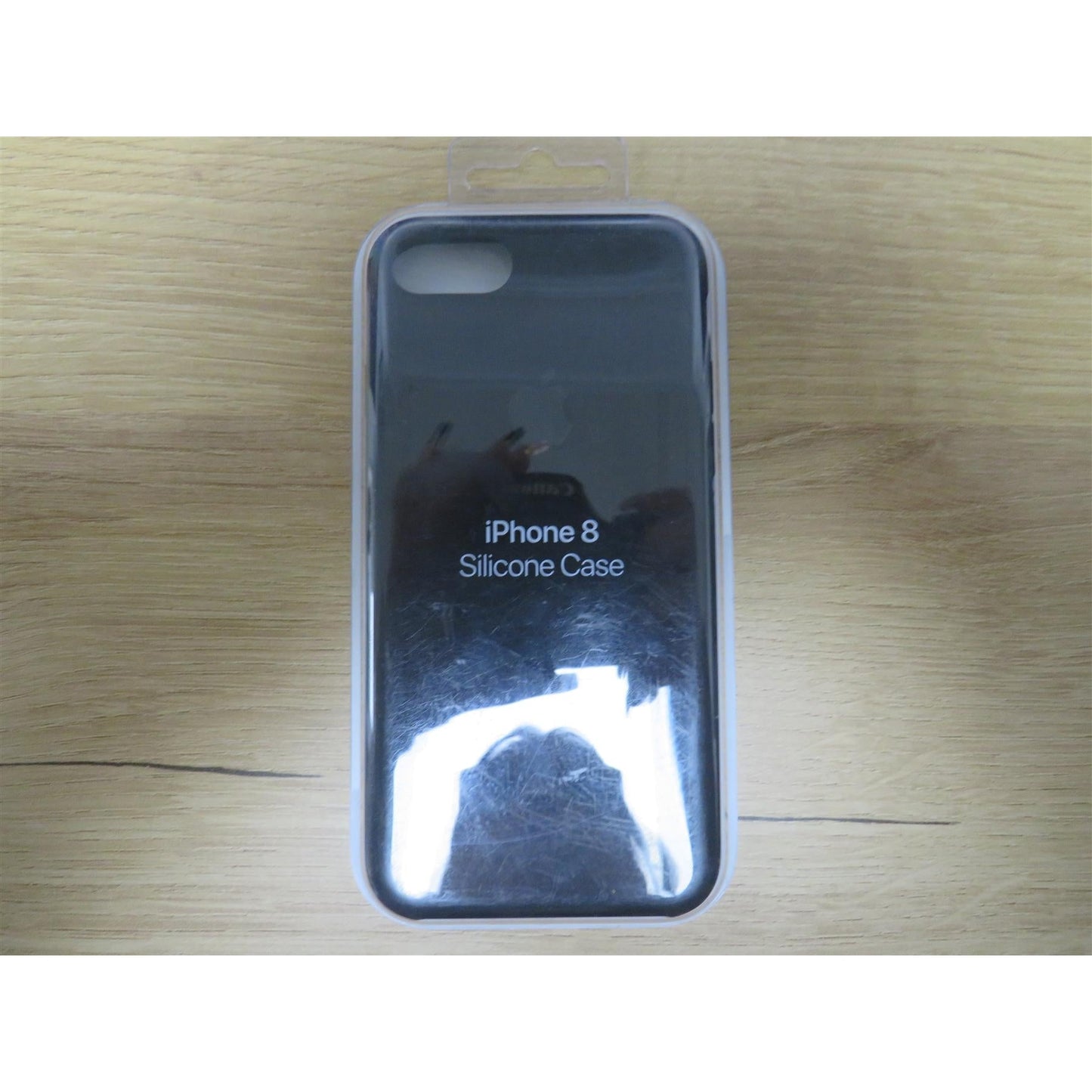 Apple Silicone Case (for iPhone SE) - Black - 4 inches