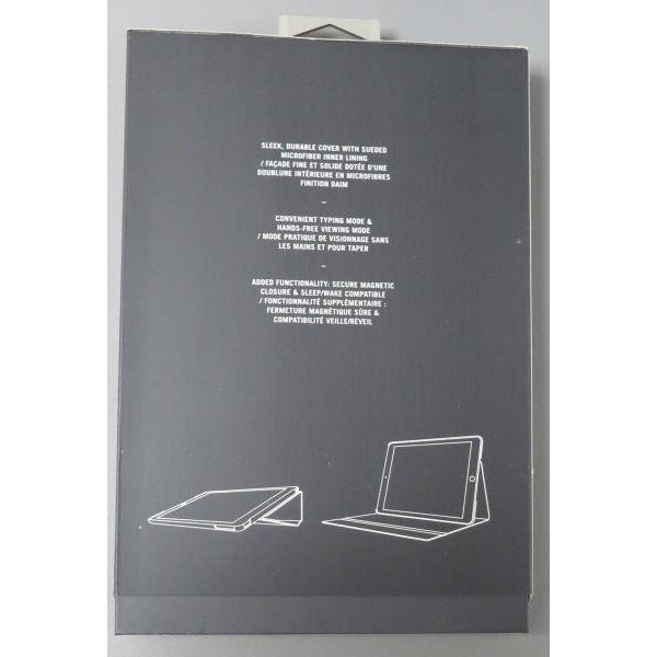 JACK SPADE Folio Case for iPad mini 4 - Tech Oxford Gray - JSIPD-002-TOGRY