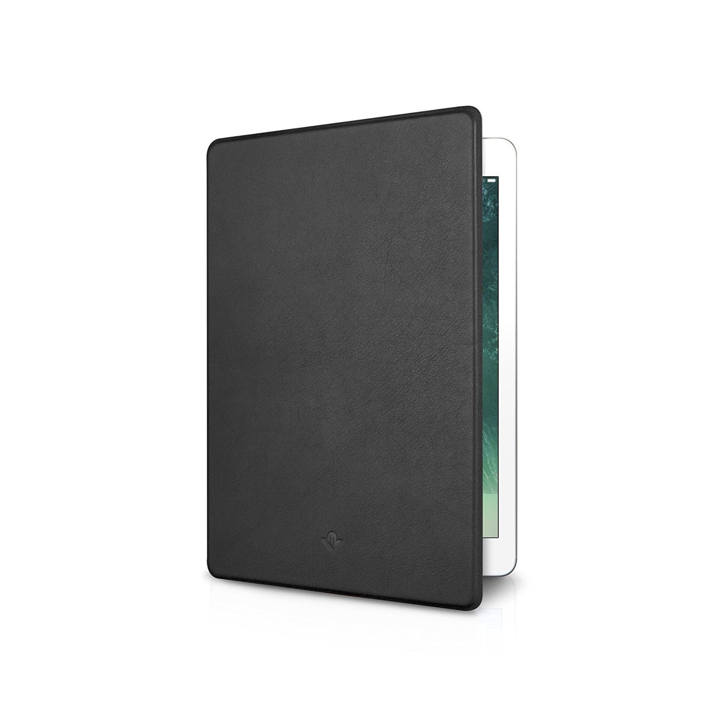 Twelve South SurfacePad for iPad Pro 9.7"| Ultra-slim luxury leather cover + display stand (black)