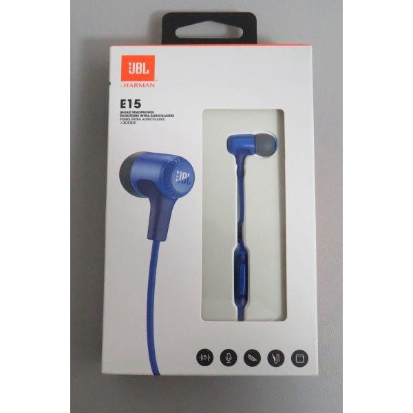 JBL Harman E15 In-Ear Headphone - Blue