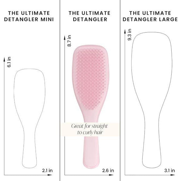 Tangle Teezer The Ultimate Detangler Hairbrush | For Wet & Dry Hair | Detangles All Hair Types | Reduces Breakage, Eliminates Knots | Two-Tiered Teeth & Comfortable Handle |Sweet Lavender