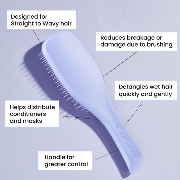 Tangle Teezer The Ultimate Detangler Hairbrush | For Wet & Dry Hair | Detangles All Hair Types | Reduces Breakage, Eliminates Knots | Two-Tiered Teeth & Comfortable Handle |Sweet Lavender