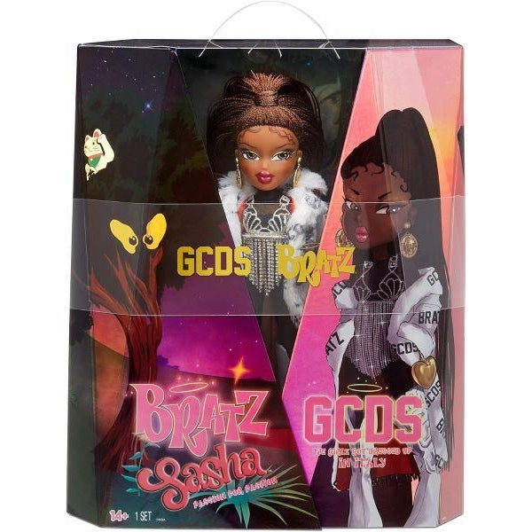 Bratz 573494EUC x GCDS Special Edition Designer Fashion Doll-Sasha-Includes Outfit, Accessories, Hairbrush, & More-Fully Articulated-Premium Packaging, Collectable-for Collectors & Kids Ages 7+