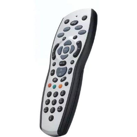 Original Sky+ HD remote – Duracell Batteries Included – Compatible with Sky+ HD digibox – Official Sky Branded Retail Packaging - SKY120,silver