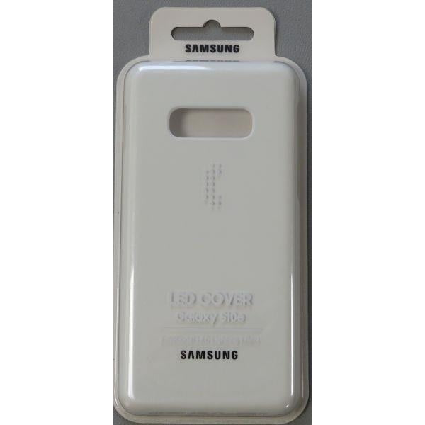 Samsung Galaxy S10e LED Cover – Official Samsung Galaxy S10e Case/Protective Case with LED Display and Light Show – White