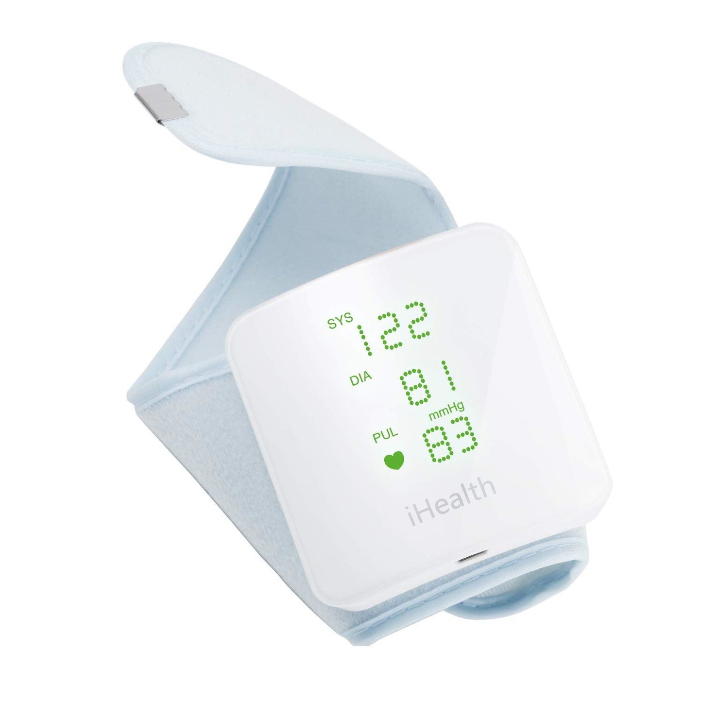 iHealth Ease Wireless Blood Pressure Wrist Blood Pressure Monitor, White
