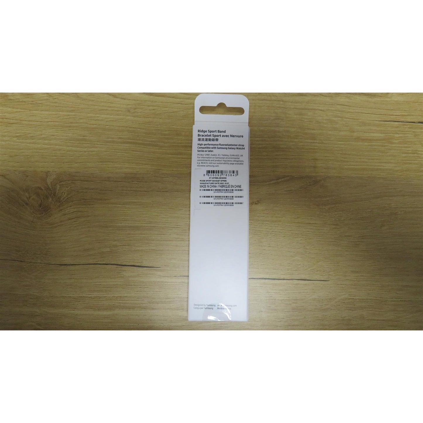 Samsung Watch Strap Sport Ridge Band - Official Samsung Watch Strap - 20mm - M/L - Green