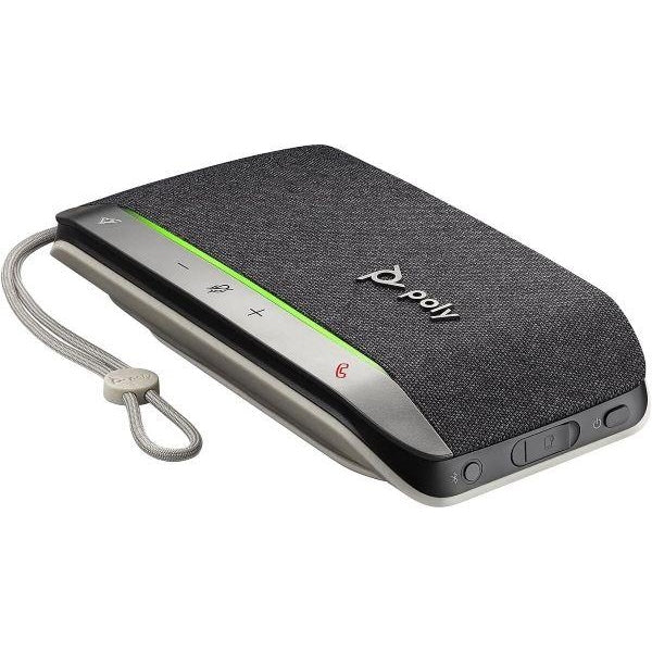 Poly - Sync 20 Bluetooth/USB-C Speakerphone - Personal Portable Speakerphone - Noise & Echo Reduction - Connect to Cell Phones via Bluetooth or Computers via USB-C Cable - Works with Teams, Zoom