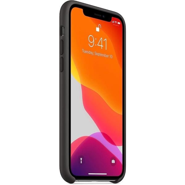 Apple Silicone Case (for iPhone 11 Pro) - Black