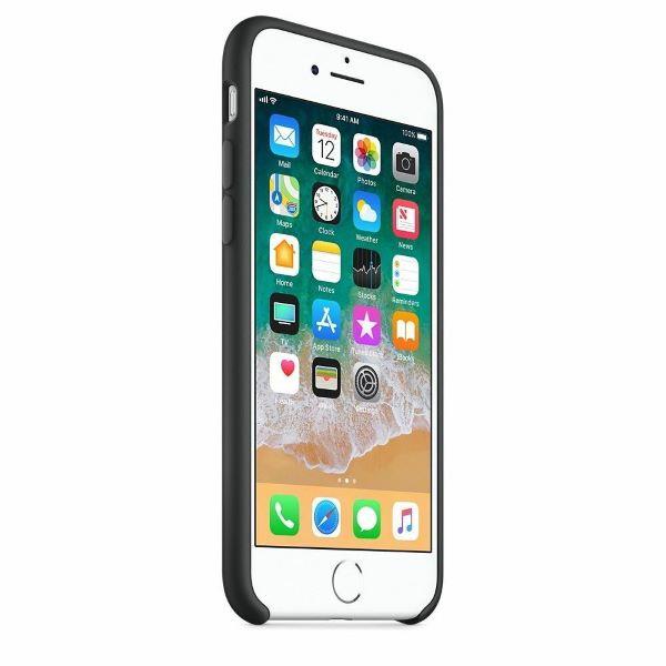Apple Silicone Case (for iPhone SE) - Black - 4 inches