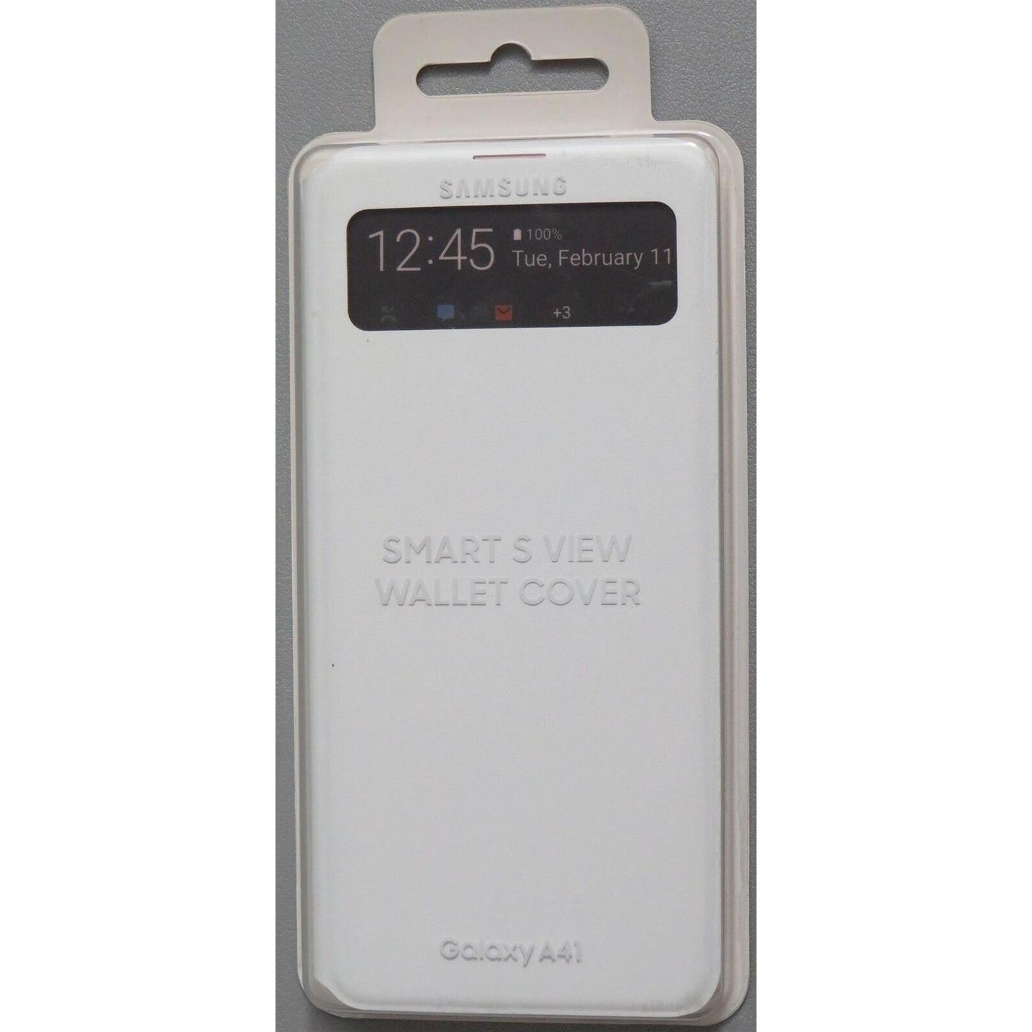 Samsung S View Wallet Cover EF-EA415 for Galaxy A41 White