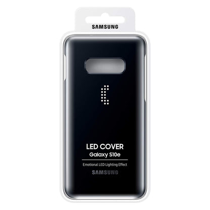 Samsung Galaxy S10e LED Cover – Official Samsung Galaxy S10e Case/Protective Case with LED Display and Light Show – Black