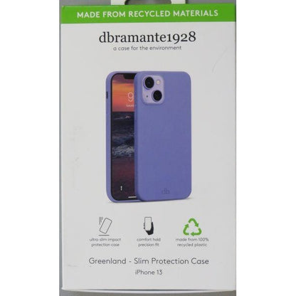 dbramante1928 Greenland - Compatible with iPhone - Made from 100% recycled plastic - All-around, slim, snap-on, impact protection case