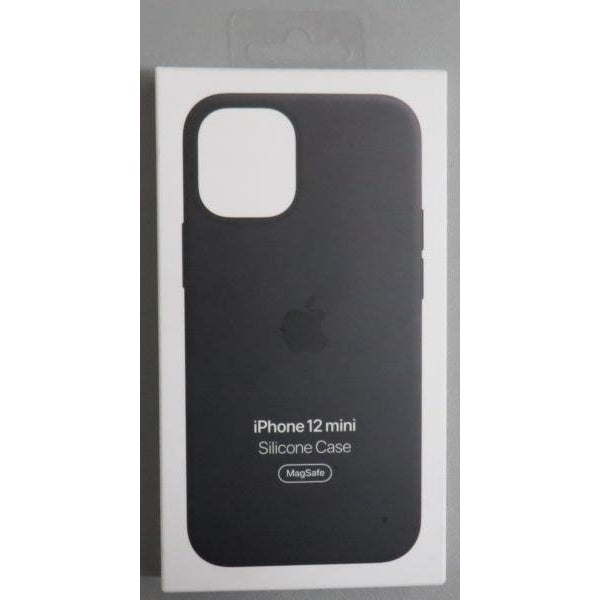 Apple Silicone Case with MagSafe (for iPhone 12 mini) - Black - 5.4 inches