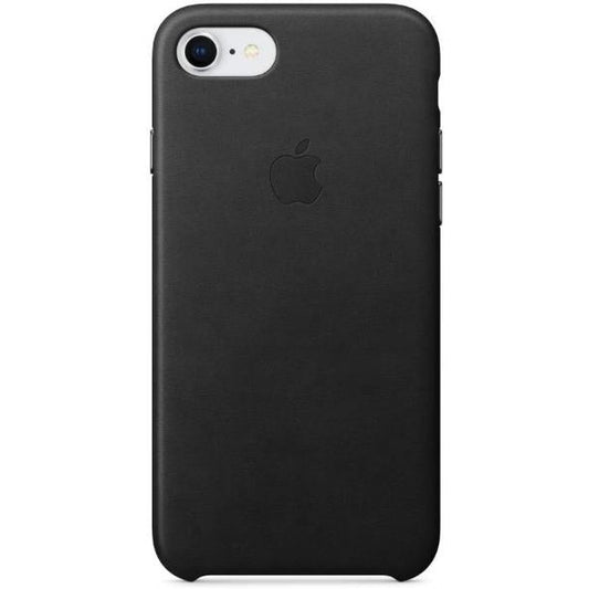 Apple Leather Case (for iPhone 8 / iPhone 7) - Black