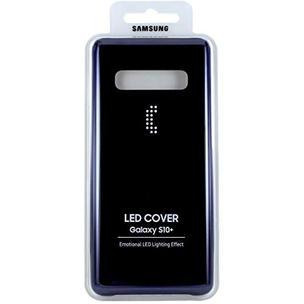 Samsung Galaxy S10+ LED Cover – Official Samsung Galaxy S10+ Case/Protective Case with LED Display and Light Show – Black