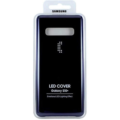 Samsung Galaxy S10+ LED Cover – Official Samsung Galaxy S10+ Case/Protective Case with LED Display and Light Show – Black