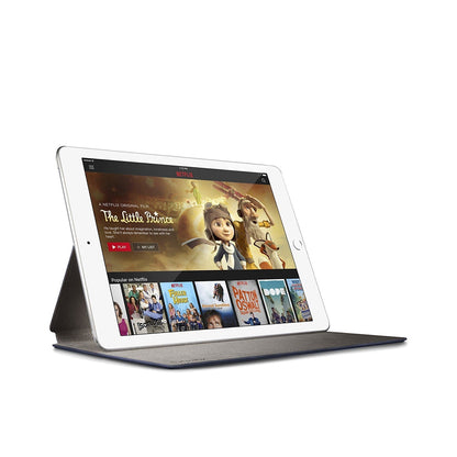 Twelve South SurfacePad for iPad Pro 9.7"| Ultra-slim luxury leather cover + display stand (black)