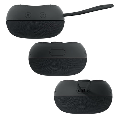 Nokia SP-101 Portable Bluetooth Speaker, Universal Wireless Speaker with Up to 4 Hours Playback, Portable Speaker with Microphone and Stereo Output, Suitable for Travel, Black