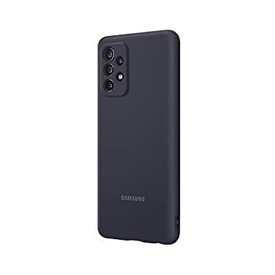 Samsung compatible A72 Silicone Cover Black