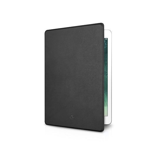 Twelve South SurfacePad for iPad Pro 9.7"| Ultra-slim luxury leather cover + display stand (black)