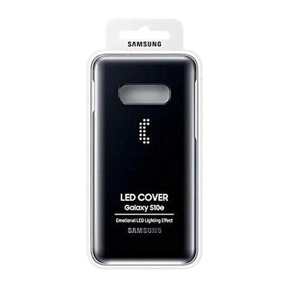 Samsung Galaxy S10e LED Cover – Official Samsung Galaxy S10e Case/Protective Case with LED Display and Light Show – Black