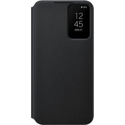 Samsung Official S22+ Smart Clear View Cover Black