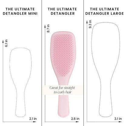 Tangle Teezer The Ultimate Detangler Hairbrush | For Wet & Dry Hair | Detangles All Hair Types | Reduces Breakage, Eliminates Knots | Two-Tiered Teeth & Comfortable Handle |Sweet Lavender