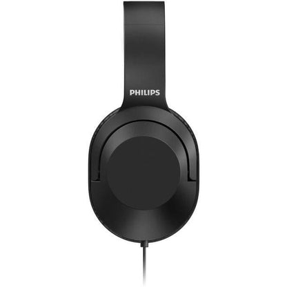 PHILIPS Audio H2005BK/00 Over-Ear Stereo Headphones Wired (2 m Cable, 40 mm Neodymium Drivers, Passive Noise Isolation, Adjustable Headband, Lightweight) Black Like New Condition