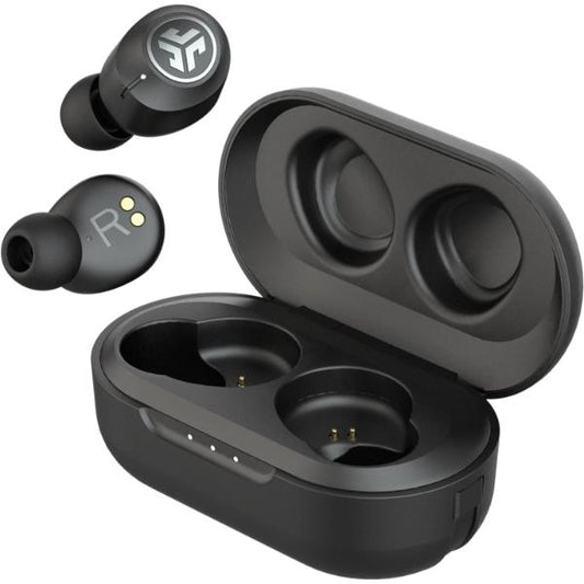 JLab JBuds Air ANC Bluetooth Earbuds, Active Noise Cancelling Earphones, Wireless Headphones with IP55 Sweat Resistance and Custom EQ3 Sound, In Ear Buds with Microphone and USB Charging Case