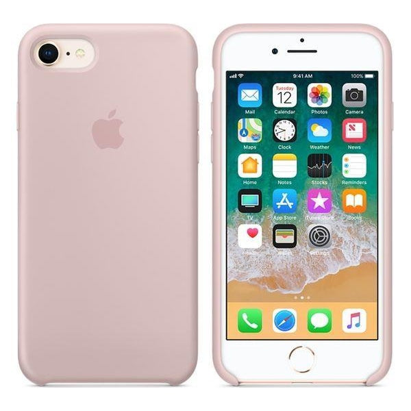 Official Apple iPhone 7/8/SE Silicone Back Case Pink