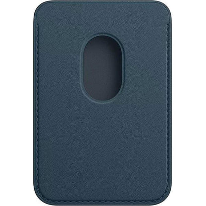 Apple Leather Wallet with MagSafe (for iPhone) - Baltic Blue