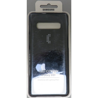 Samsung Galaxy S10+ LED Cover – Official Samsung Galaxy S10+ Case/Protective Case with LED Display and Light Show – Black