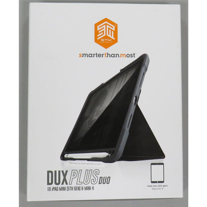 STM Dux Plus Duo Smart Case (iPad Mini 5th Gen/Mini 4) AP - Black