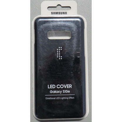Samsung Galaxy S10e LED Cover – Official Samsung Galaxy S10e Case/Protective Case with LED Display and Light Show – Black