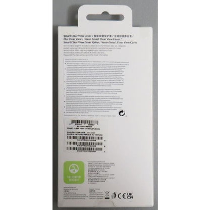 Samsung Official S22+ Smart Clear View Cover Black
