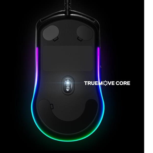 SteelSeries Rival 3 Gaming Mouse - 8,500 CPI TrueMove Core Optical Sensor - 6 Programmable Buttons - Split Trigger Buttons - Brilliant Prism RGB Lighting