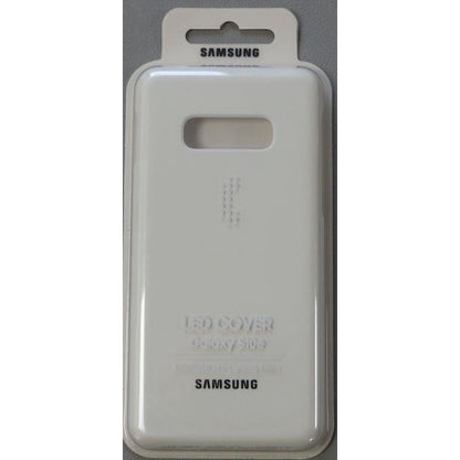 Samsung Galaxy S10e LED Cover – Official Samsung Galaxy S10e Case/Protective Case with LED Display and Light Show – White