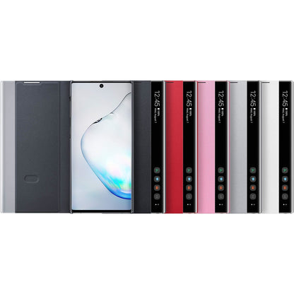 Samsung Original Galaxy Note 10 Clear View Cover Case - Silver