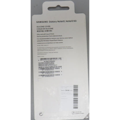 Samsung Galaxy Note 10 5G Case White - Silicone