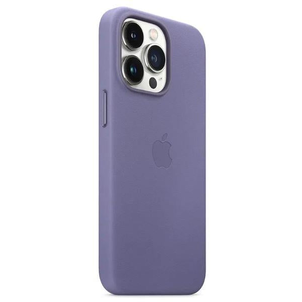 Apple Leather Case with MagSafe (for iPhone 13 Pro Max) - Wisteria